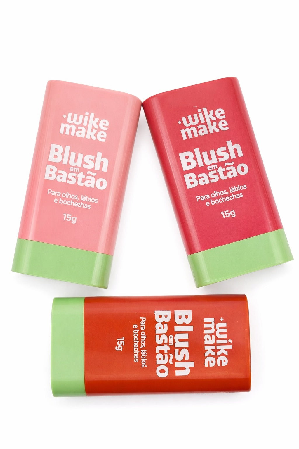 Blush em Bastão Stick – Wike Make
