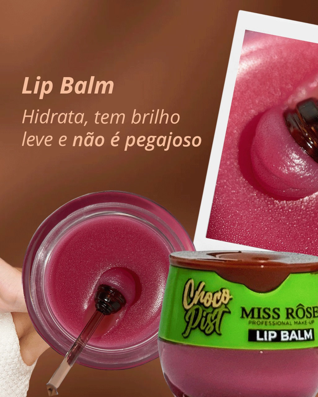 Lip Balm Chocopist - Miss Rôse