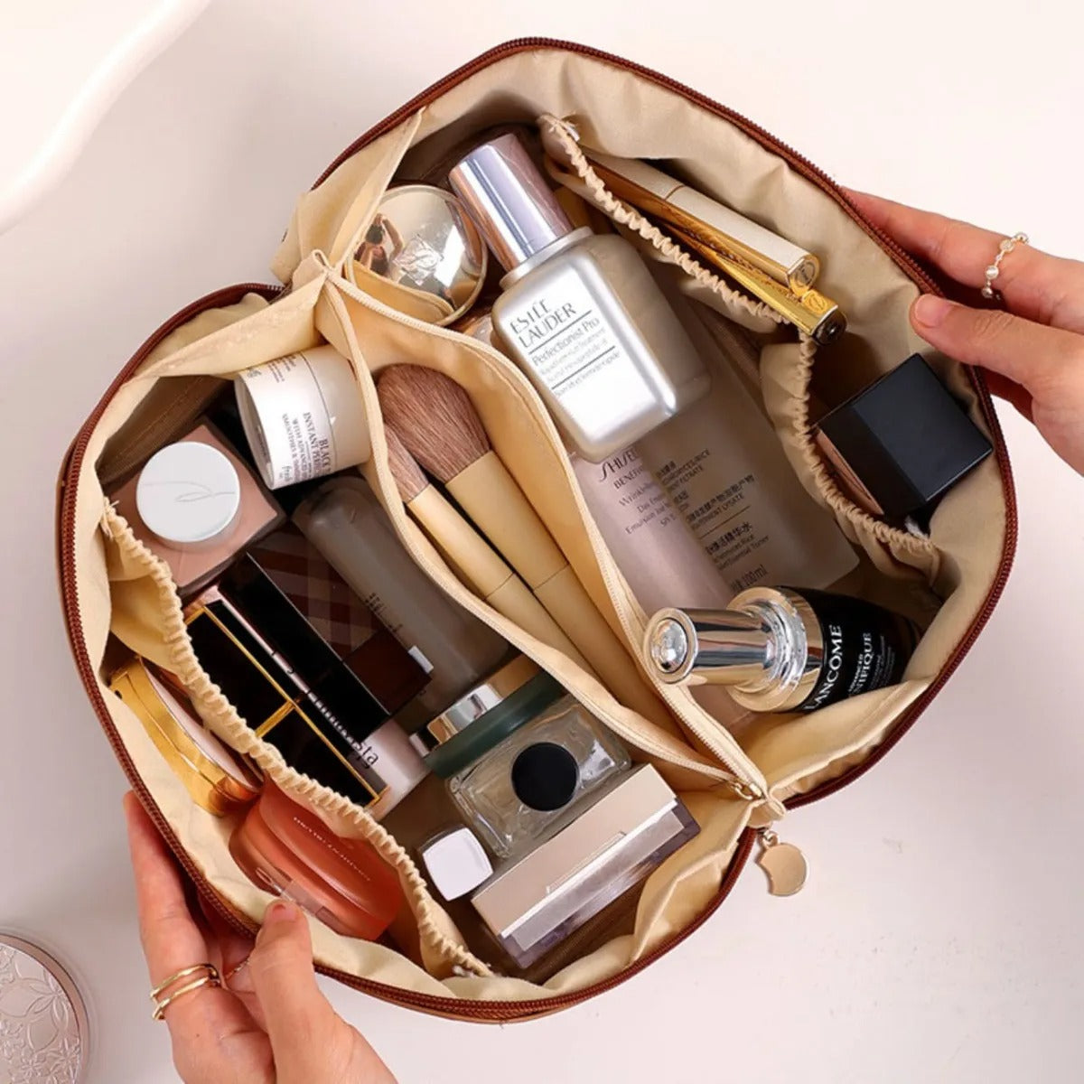 Necessaire Feminina Grande – Frasqueira Organizadora Multiuso