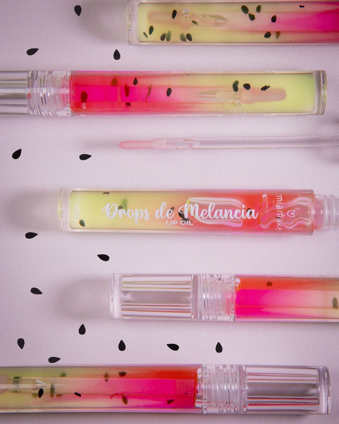 Lip Oil Drops de Melancia - Mia Make