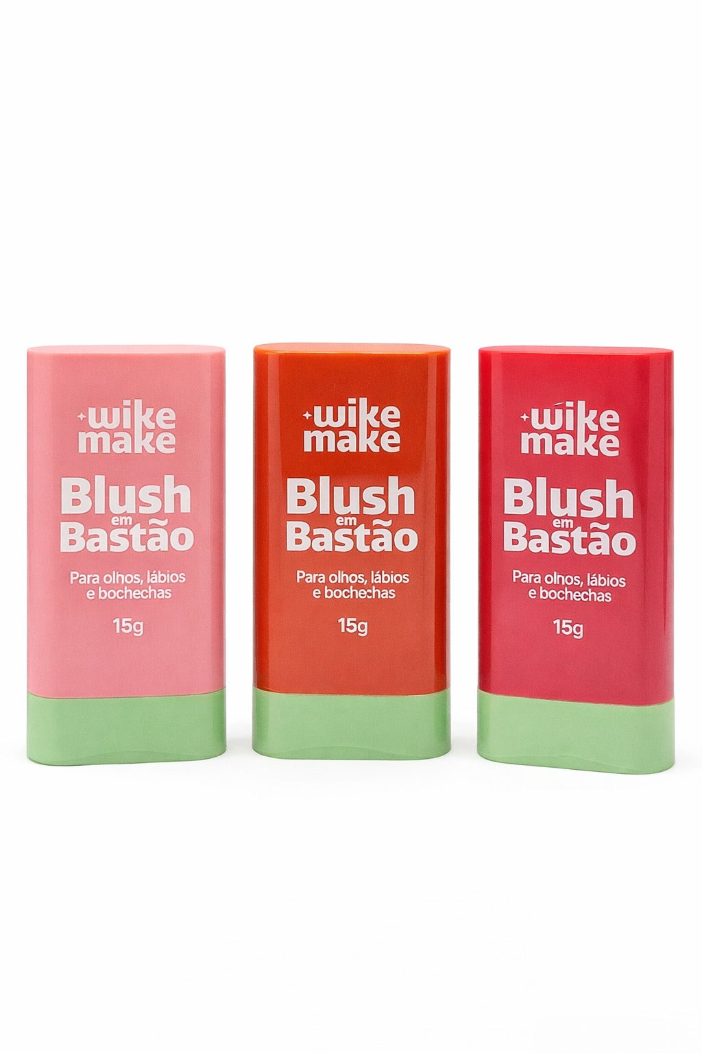 Blush em Bastão Stick – Wike Make