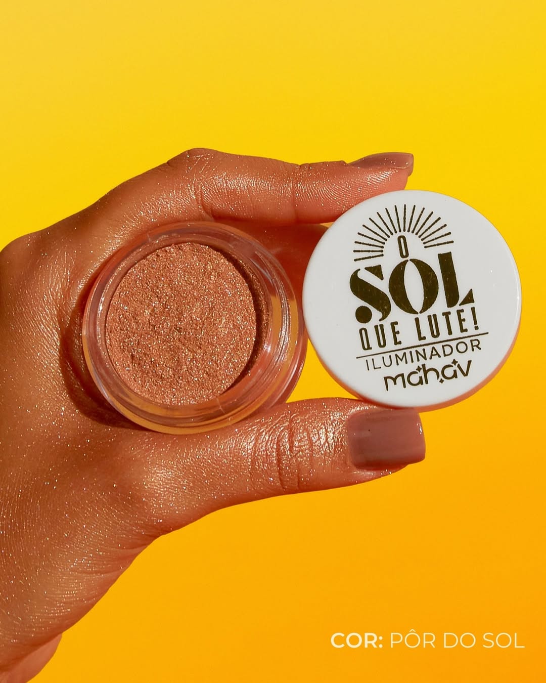 Iluminador em Pó Solto O Sol Que Lute – Mahav