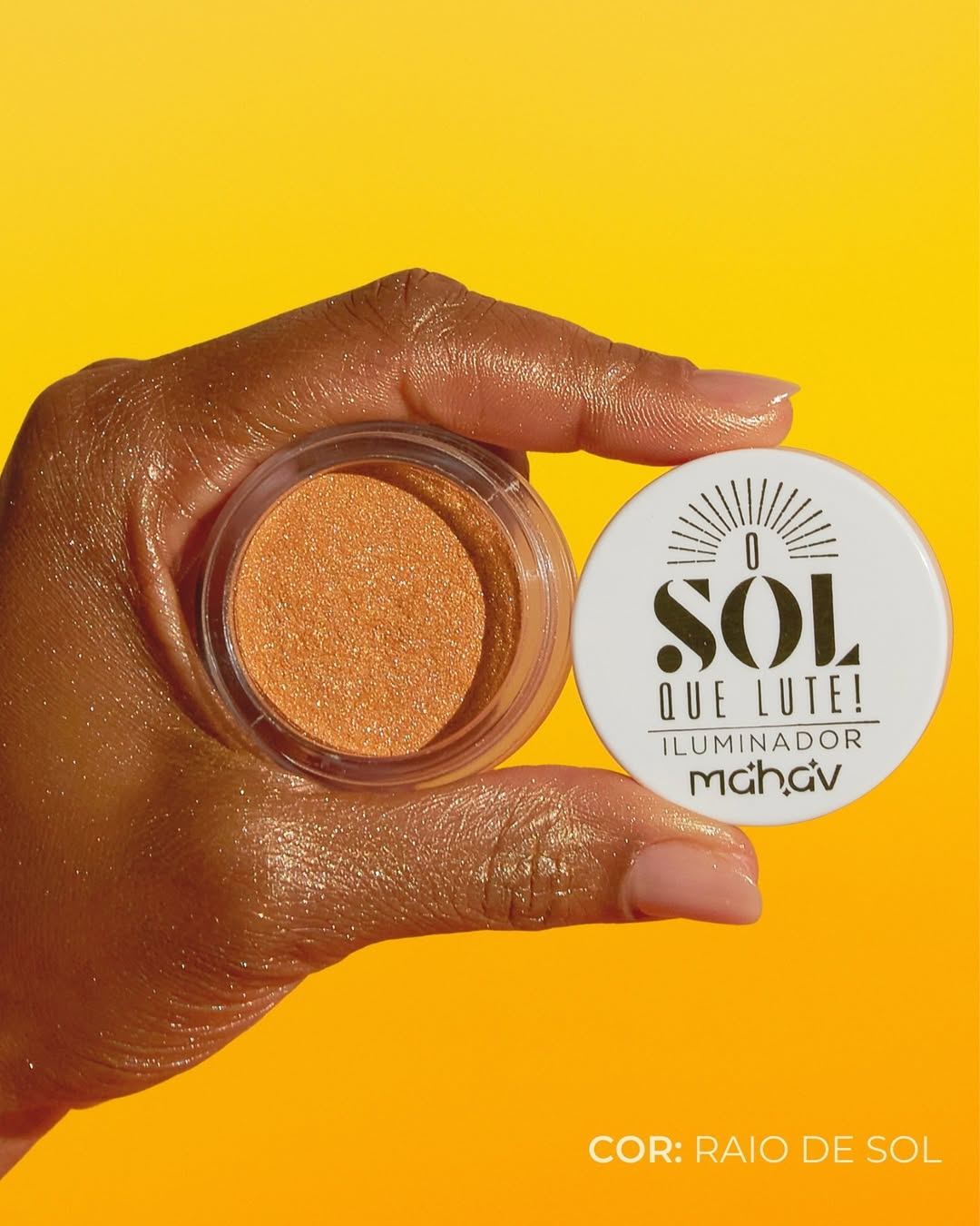 Iluminador em Pó Solto O Sol Que Lute – Mahav