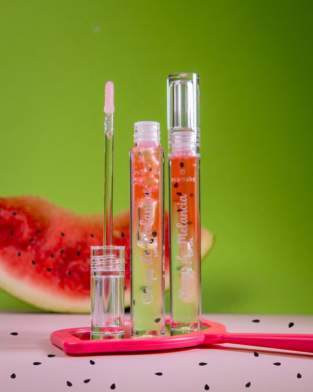Lip Oil Drops de Melancia - Mia Make