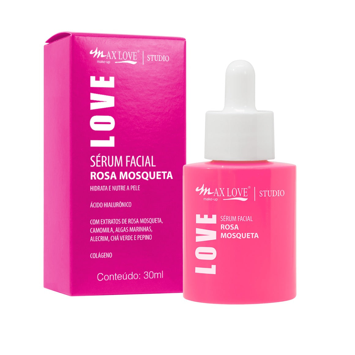 Sérum Facial Rosa Mosqueta - Max Love