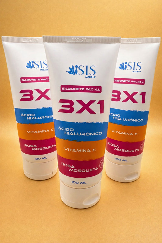 Sabonete 3 em 1 – Isis Make-up