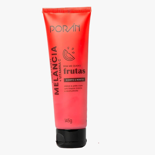 Hidratante Melancia + vitamina C para Corpo e Rosto - Porán