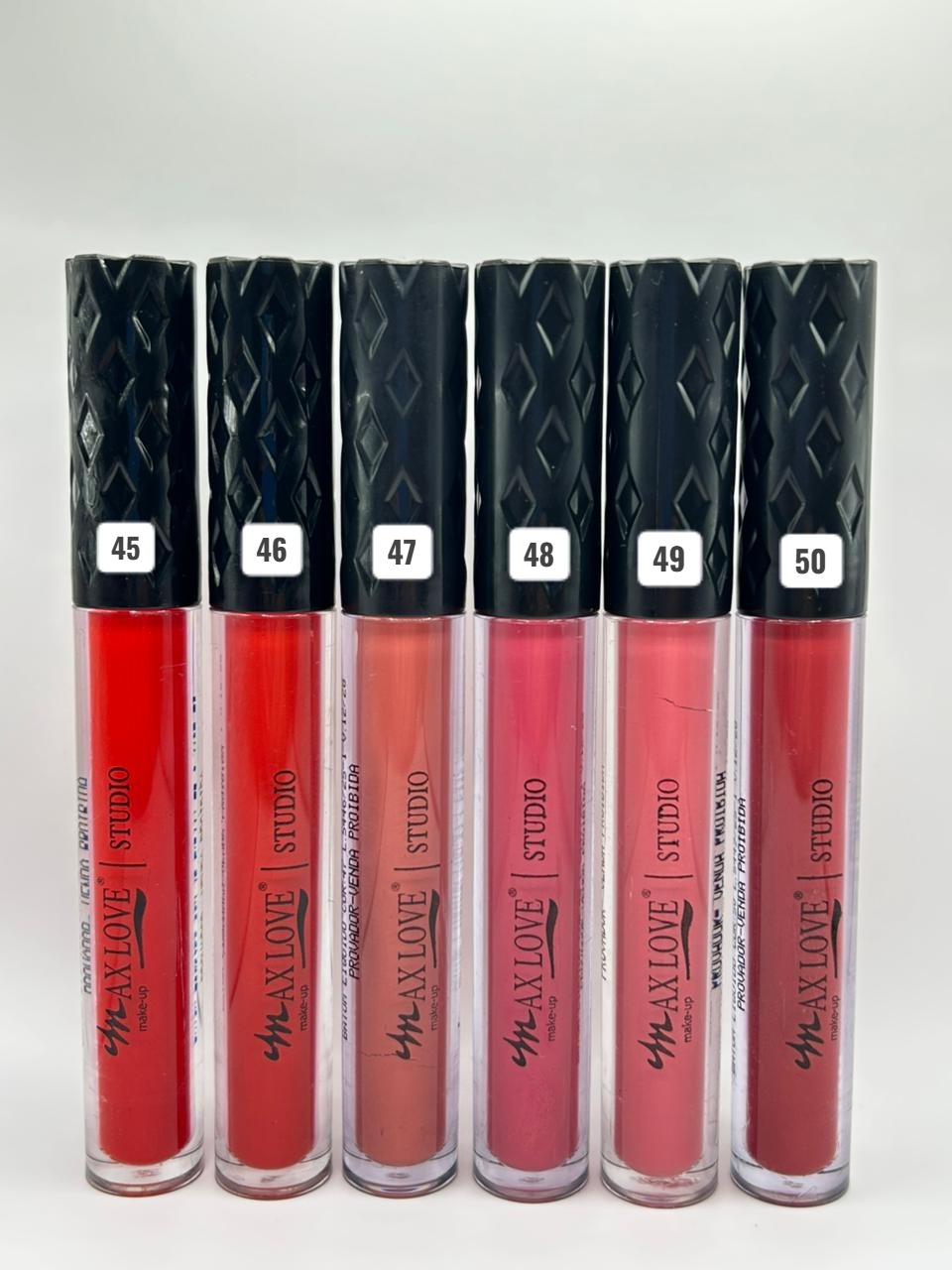 Batom Líquido Matte 24h – Max Love (Cores 45 a 50)