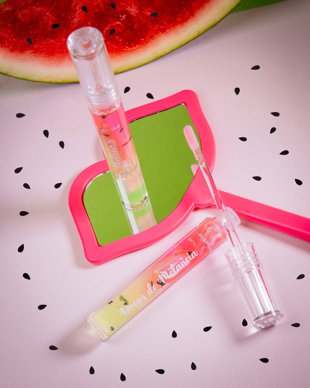 Lip Oil Drops de Melancia - Mia Make