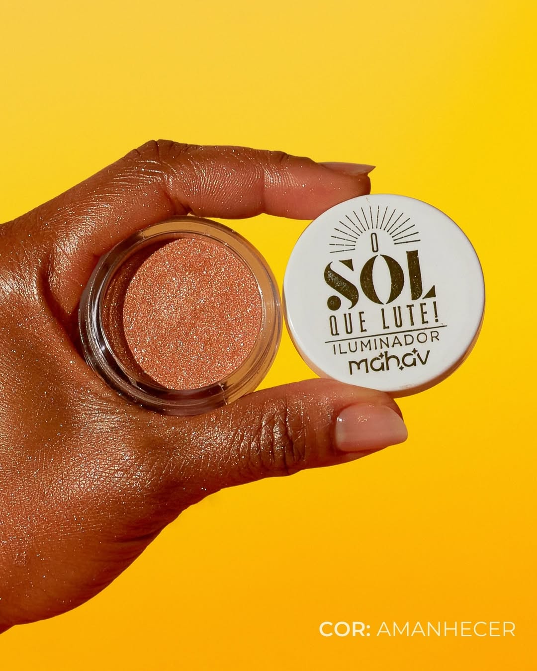 Iluminador em Pó Solto O Sol Que Lute – Mahav