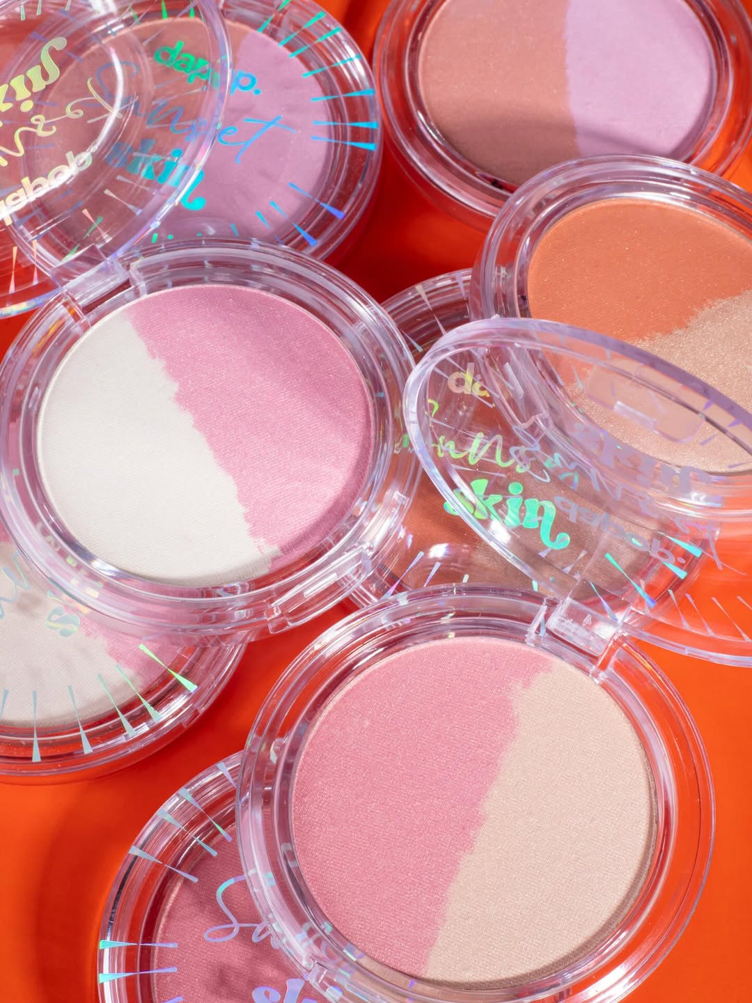 Duo Mosaico Sunset Skin – Dapop (Iluminador e blush)
