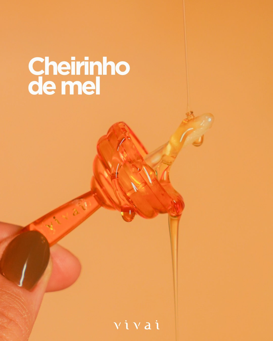 Gloss pote de Mel com chaveiro - Vivai