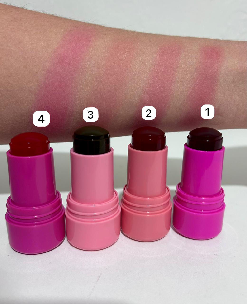 Blush Gelatina – Lip Tint e Blush Water Jelly Stick – Huda Beauty
